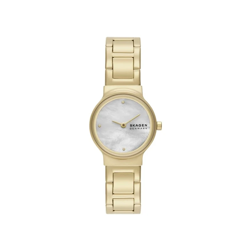 Skagen Freja Lille Watch for Women, Quartz Two Hand Movement with Stainless Steel or Leather Strap