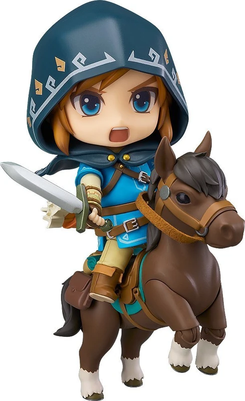 Good Smile Company Nendoroid The Legend of Zelda Breath of The Wild Link Breath of The Wild Ver. DX Edition, Non-Scale, Plastic, Pre-Painted Action Figure 4th Resale