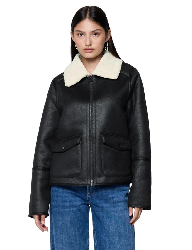 Street One Studio Velour Jacket Black 36 - Image 1