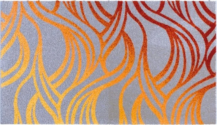 Grund Mayra Bath Mat 60 x 100 cm Orange