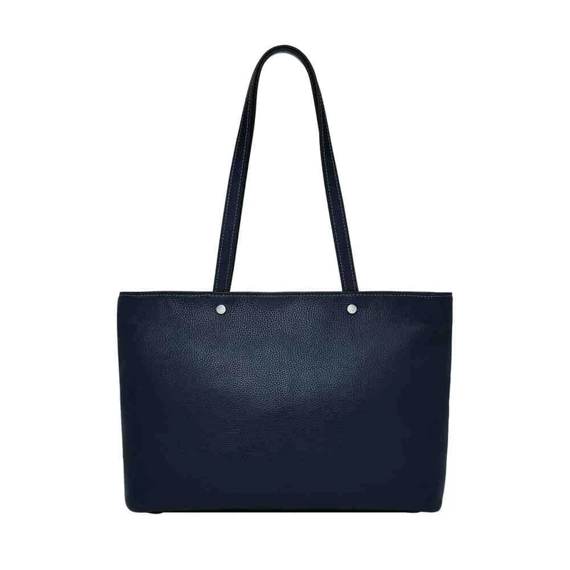 Fossil Women's Jessie Tote, Blue, Large