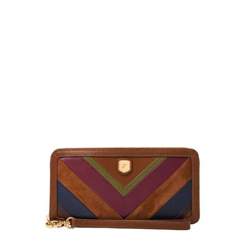 Fossil Women's Lennox Bi-Fold Wallet, Multicolor, XS