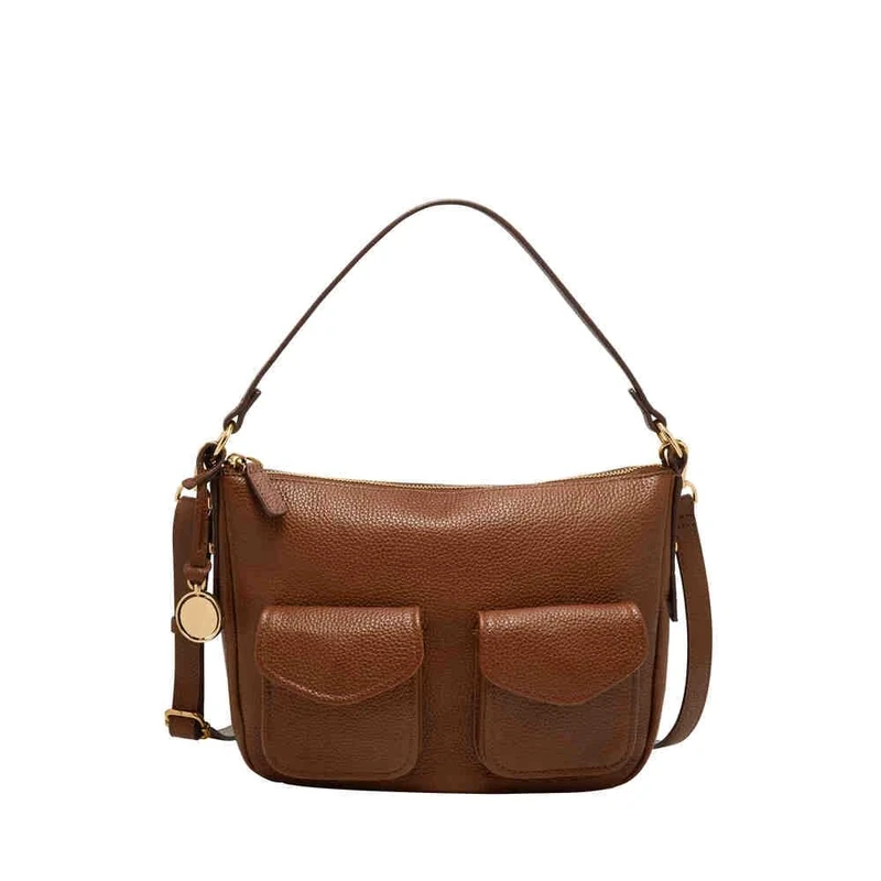 Fossil Women's Jolie Crossbody Bag, Brown, Small