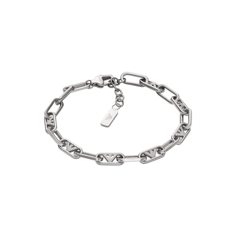 Emporio Armani Men's Stainless Steel or beaded with lobster clasp closure bracelet