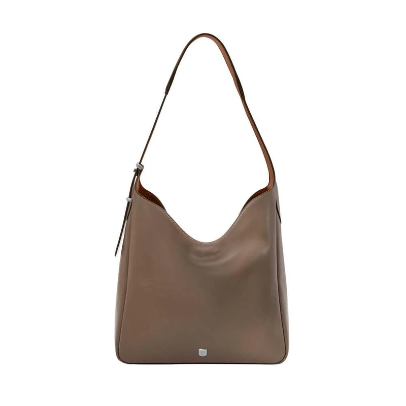 Fossil Dillon Women's Grey Leather Bag, ZB11091793