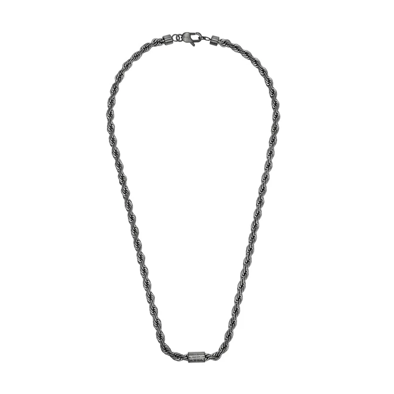 Armani Exchange Men's Stainless Steel necklace with lobster clasp closure