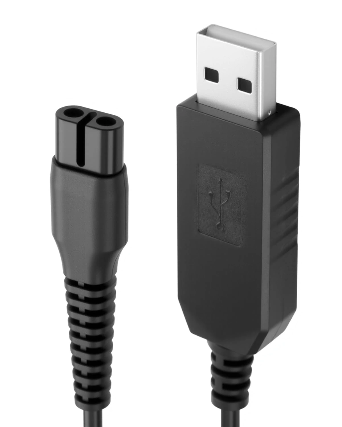 4.3V Shaver Charger Cable Compatible for Philips One Blade Charger USB Charging Cord Razor for QP2520 QP2620 MG5730 MG5720 MG3720 MG3730 MG3710 BT3206 BT3208 Electric Shaver Power Supply Trimmer