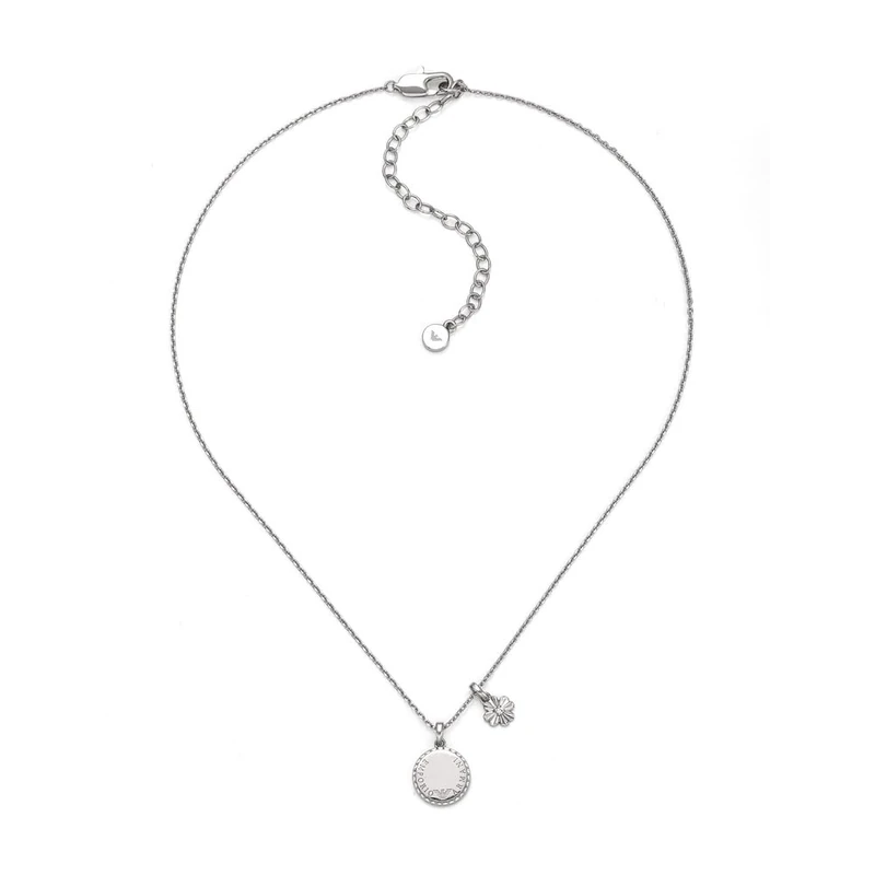 Emporio Armani Women's Silver-Tone Stainless Steel Necklace, EGS3275040 - Image 1