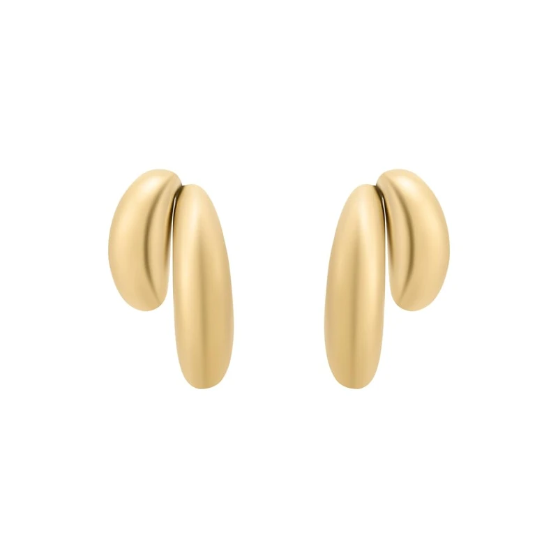 Fossil Women's Gold tone Stainless steel with post/stud closure Earrings