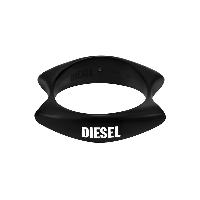 Diesel Metamorph Unisex Stainless Steel Band Rings - Image 1