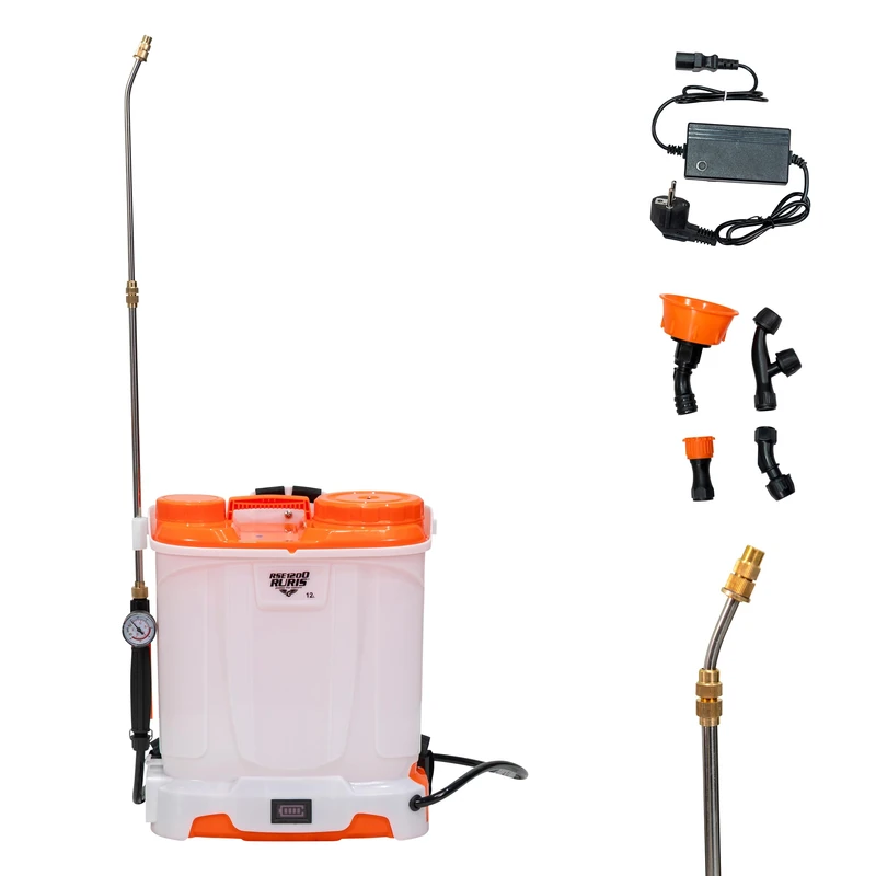 RURIS CSR 1200 Electric Sprayer - 12L Tank, 12V 8Ah Battery