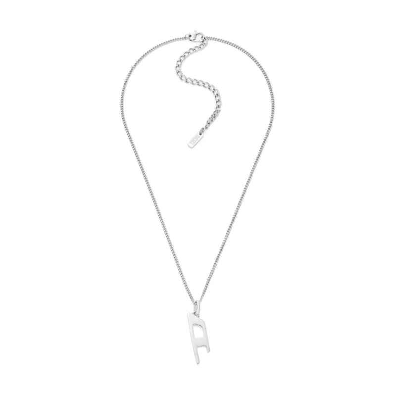 Diesel Men's Stainless Steel with lobster clasp closure Pendant necklace