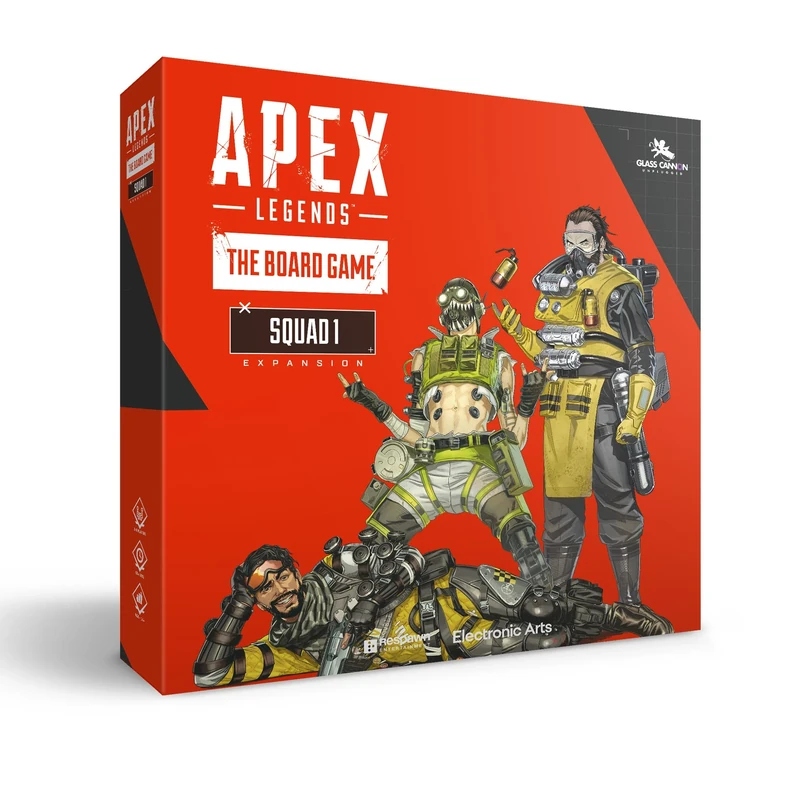 Glass Cannon Unplugged | Apex Legends : The Board Game - Squad Expansion | Board Game | Ages 14+ | 2-6 Players | 60-90 Minutes Playing Time