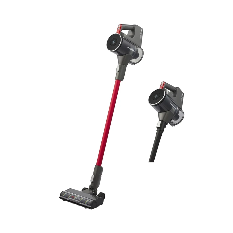 Morphy Richards MRXSTICK450 UltraGlide Cordless Stick Vacuum Cleaner, Multi-Cyclonic, Infrared Sensor, HEPA Filter, Lightweight, Anti-tangle, 60 min Runtime, Accessories & Pet Tool, Grey, 730004