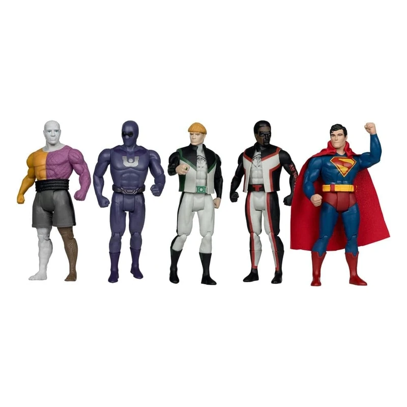 Superman (2025) DC Direct Super Powers Action Figures Pack of 5 Gold Label 11 cm