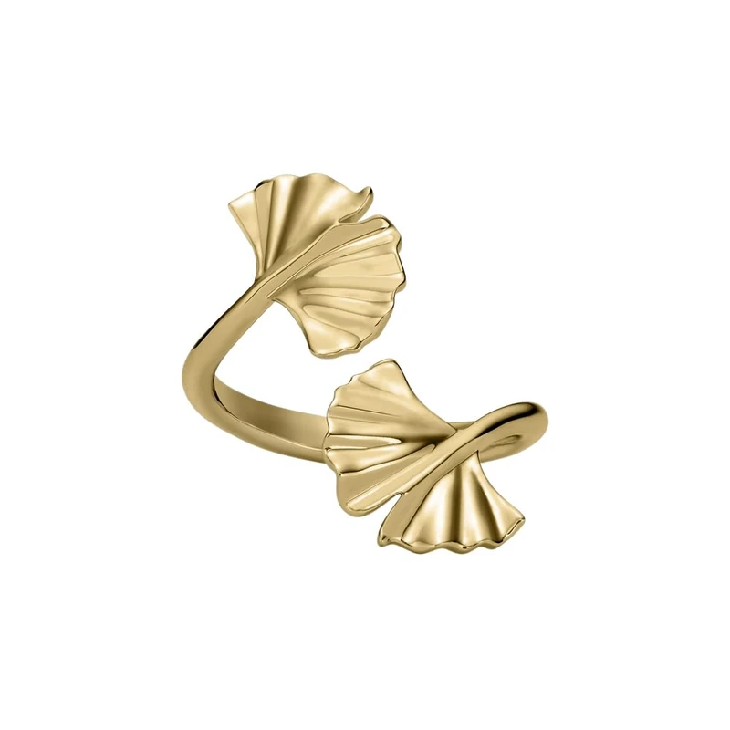 Emporio Armani Women's Gold-Tone Brass Ring, EGS32607105.5