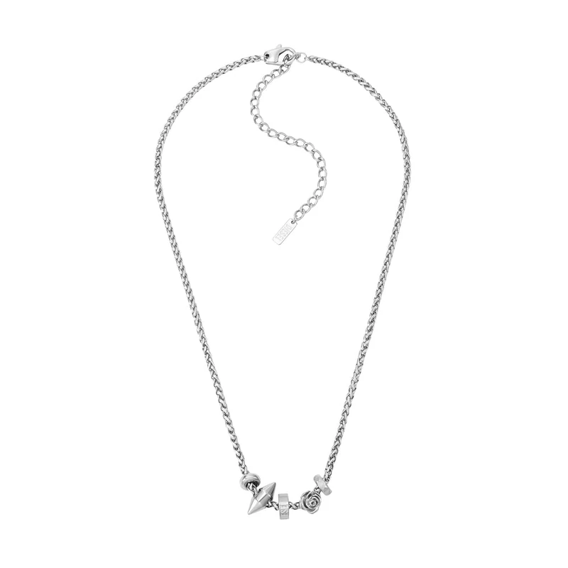 Diesel Men's Stainless Steel with lobster clasp closure Chain necklace