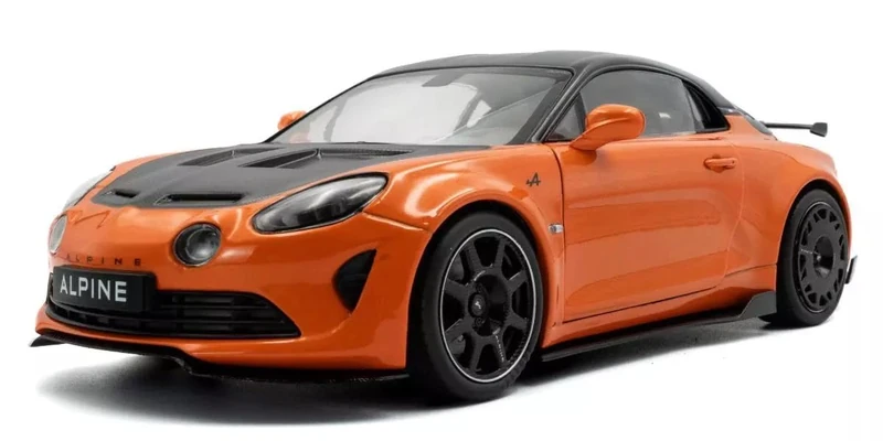 Solido 1:18 Alpine A110 Radicale Orange Cobalt Diecast Model