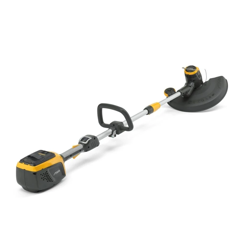STIGA GT 500e Kit Cordless Grass Trimmer – 48V 2Ah Battery & Charger Included, Auto Feed Dual Line, Edging Function, Telescopic Shaft, 20 Min Runtime