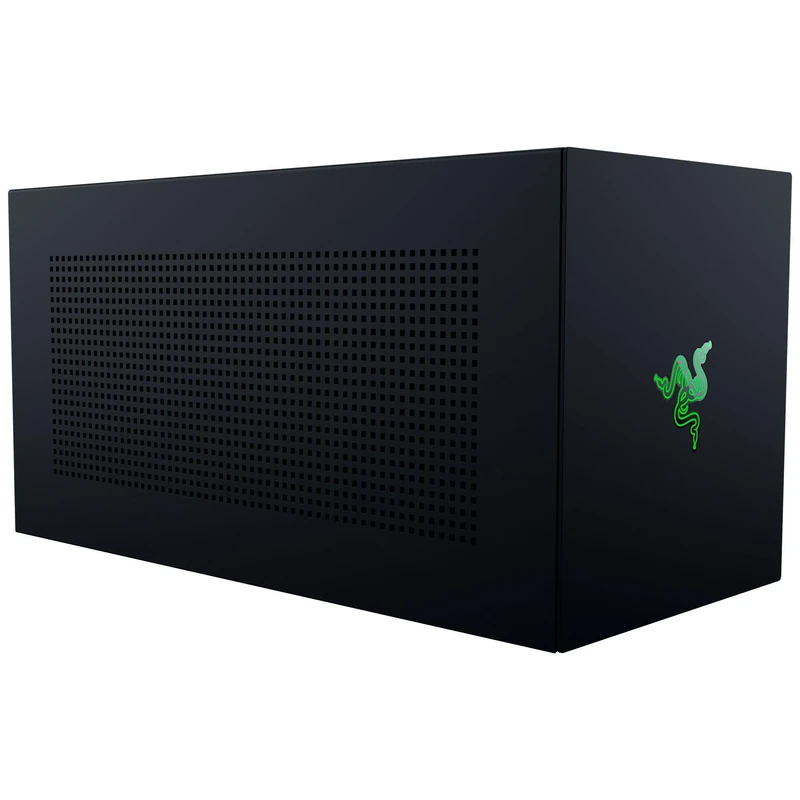 Razer Core X V2 - External Desktop Graphics Enclosure for Thunderbolt Laptops - Next-Gen Thunderbolt 5 Performance - Vented Steel Chassis - Supports PCIe Graphics Cards up to 3,5-Slots | Black