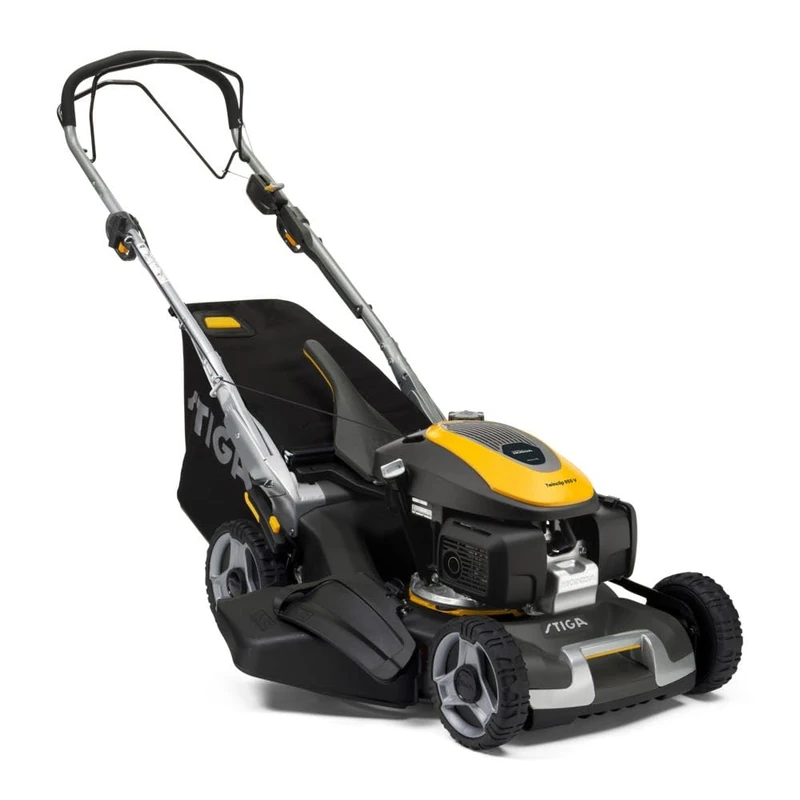 STIGA Twinclip 955 V Self-Propelled Petrol Lawn Mower – 167cc Honda GCVx170 Engine, 53cm Cutting Width, 4-in-1 Cutting, 70L Grass Collector, Speed Variator