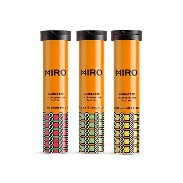 Electrolytes Tablets by Hiro |Electrolyte Supplements |Rapid Hydration |Energy Boost |Magnesium & Calcium|Immunity Support |Mixed Flavours- Triple Pack