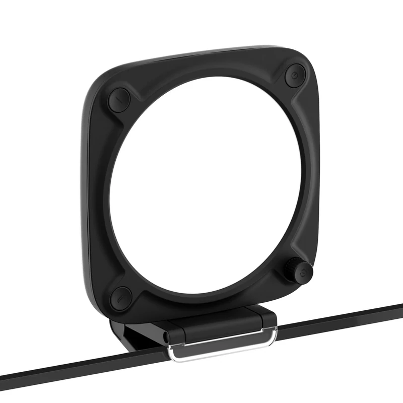 Elgato Key Light Neo with Monitor Mount Black - Professional Lighting for Video Calls and Streaming - Onboard or WLAN Control - USB - Laptop | PC | Mac