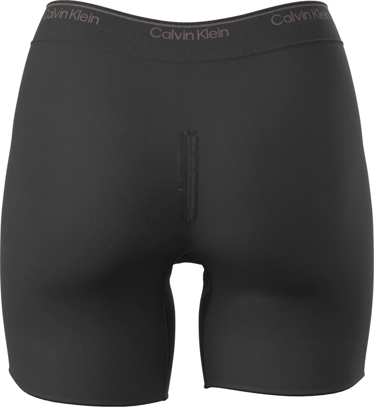 Calvin Klein Women's Mid Thigh Short LV00QF8324 Bottom, BLACK (Black), S