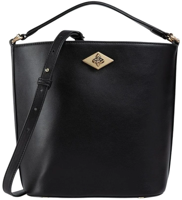 Replay Women Fw3843 Bag, 0098 Black, Einheitsgröße