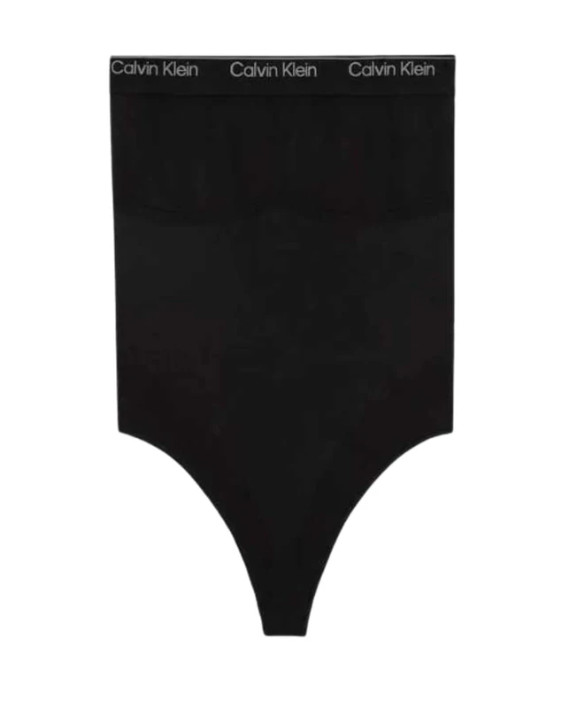 Calvin Klein Women's Bodysuit LV00QF8343 Shapewear Bodysuit, BLACK (Black), M