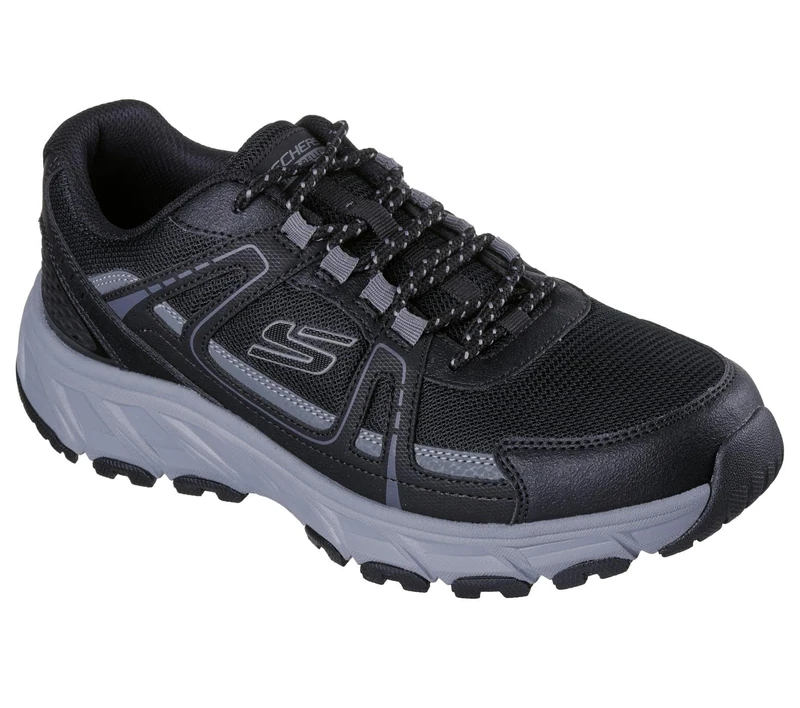 Skechers Men's Hillcrest 2.0 Sabbaday Falls Sneaker, Black Synthetic/Textile/Trim, 10.5 UK