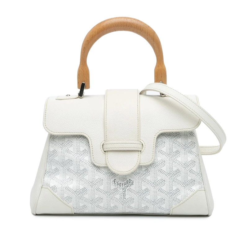 Pre-Loved Mini Goyardine Saigon Souple Handbag