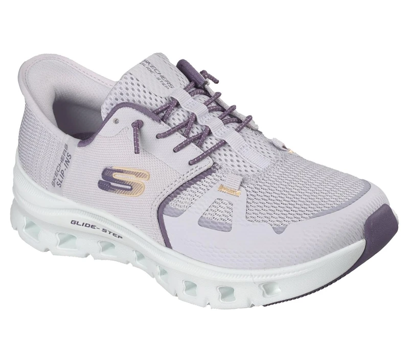 Skechers Women's Glide-Step Pro Slip-On - Lavender Mesh 6.5 UK