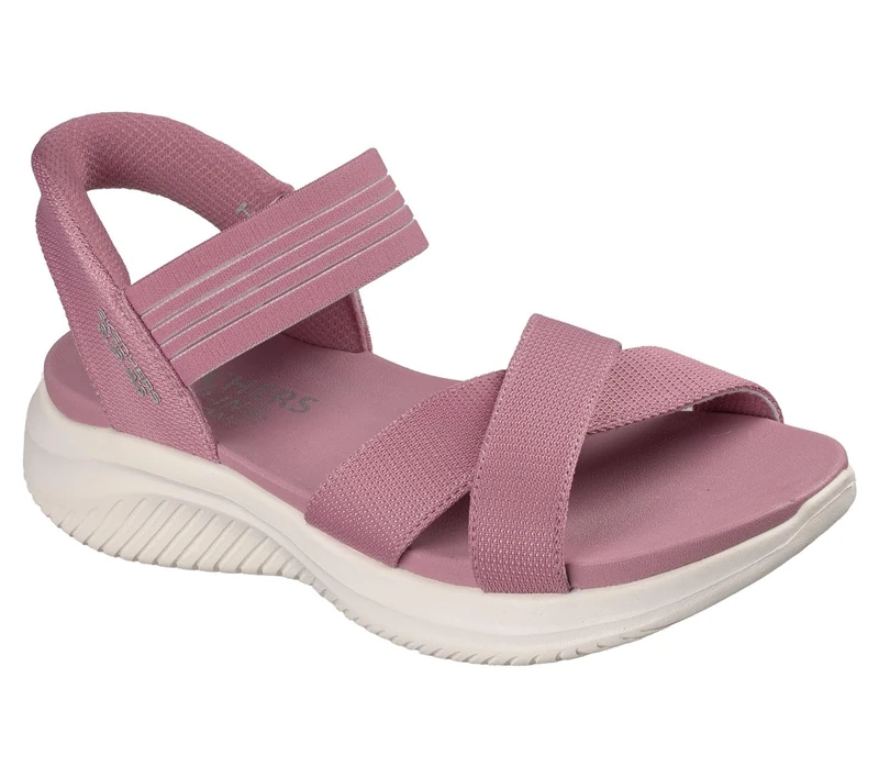 Skechers Women's Ultra Flex 3.0 Sandal Never Better Sandals, Rose Webbing/Gore, 6.5 UK