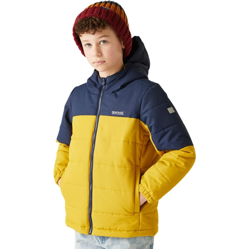 Regatta Kids Lofthouse Insulated Jacket Water Repellent Reflective Trims Winter Coat
