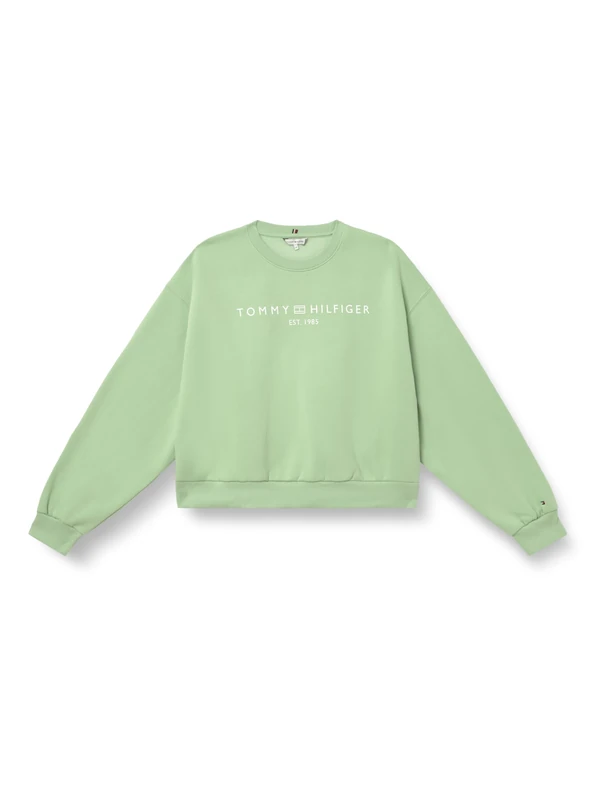 Tommy Hilfiger Women's Corp Logo Mdrn Swtsrt Ww0Ww47831, GREEN, XL
