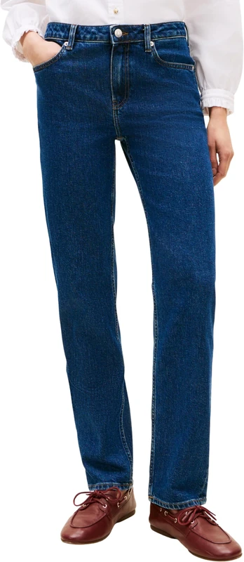 Tommy Hilfiger Women's DNM EMI Classic Straight Rw WW0WW48564, Denim, 32W / 32L