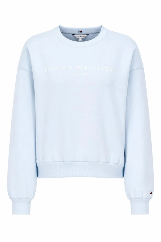 Tommy Hilfiger Women's Corp Logo Mdrn Swtsrt Ww0Ww47831, BLUE, M