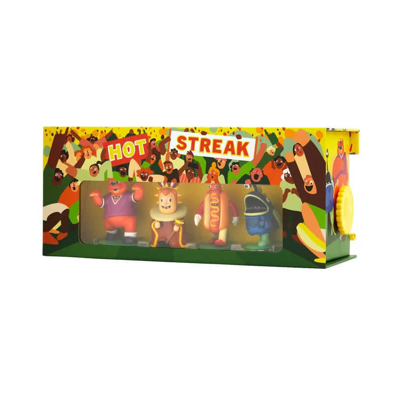 CMYK Hot Streak Party Game - Mascot Racing Board Game