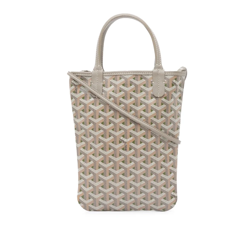Pre-Loved Goyardine Poitiers Claire Voie Handbag