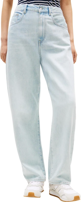 Tommy Hilfiger Women’s Jeans Tam Barrel Mid Waist, Blue (Tam), 33W/32L