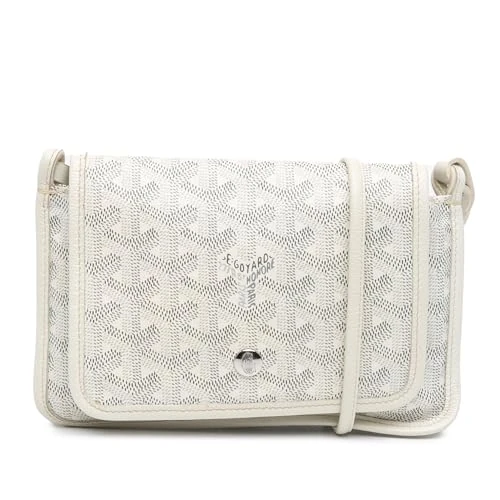 Pre-Loved Goyardine Plumet Pocket Wallet Crossbody Bag