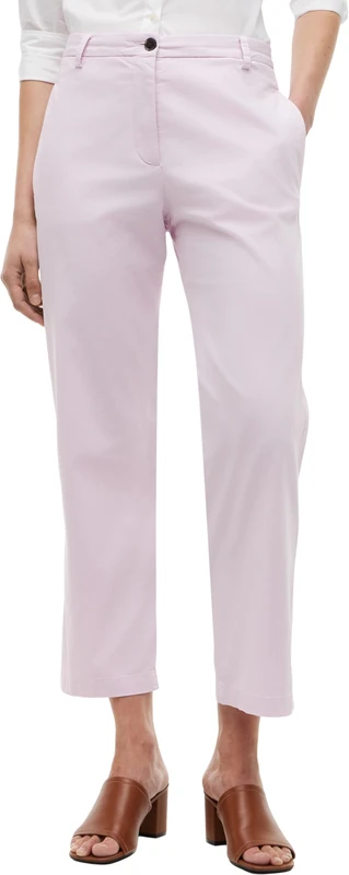 Tommy Hilfiger Women's Co GMD Slim Straight Chino WW0WW49647, Purple, 44 - Image 1