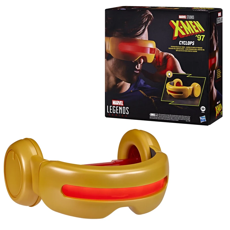 Marvel Legends Series X-Men ’97 Cyclops Premium Role-play Visor, Animation Gear Collectibles for Adults