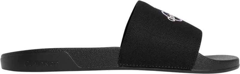 Calvin Klein Women's Ess Slide Cv HW0HW02958 Slides, BLACK (Black/Soft Levander), 6 - Image 1