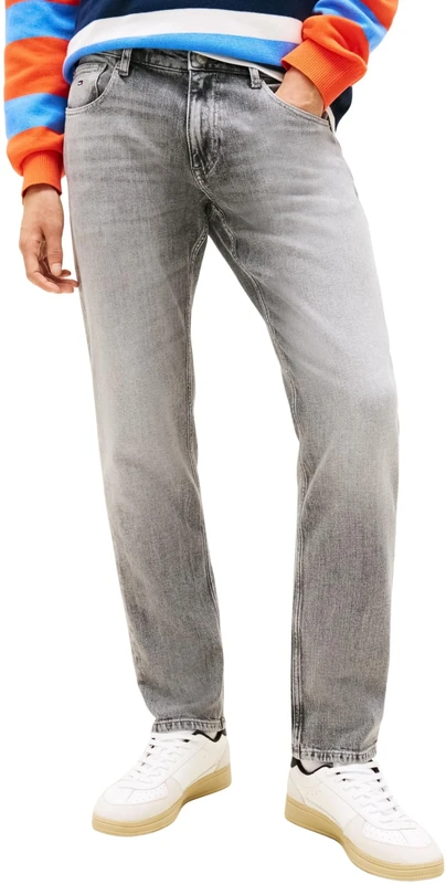 Tommy Jeans Men’s Jeans Scanton Slim Fit, Grey (Denim Grey), 30W/30L