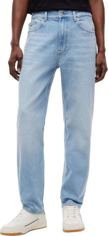 Tommy Jeans Men’s Jeans Sonny Regular Tapered Fit, Blue (Denim Light), 36W/32L