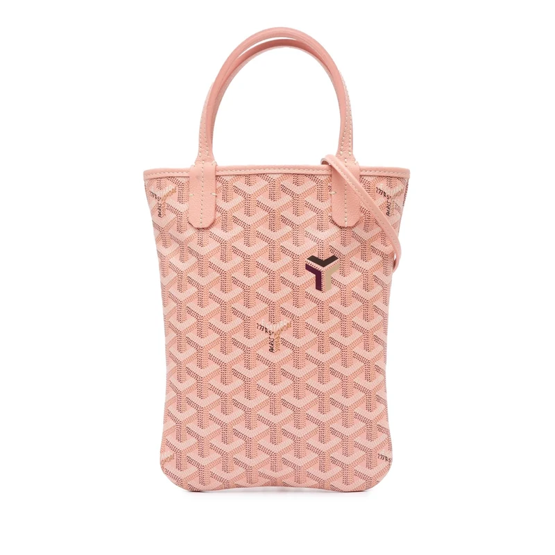 Pre-Loved Goyardine Poitiers Claire Voie Handbag