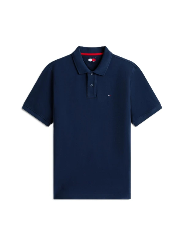 Tommy Jeans Men's TJM Reg Ess Polo Ext DM0DM22711 S/S, Blue (Dark Night Navy), XL