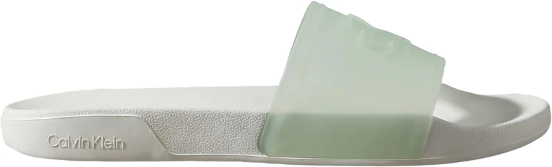 Calvin Klein Women's Pool Slide Tpu HW0HW02959 Slides, BLUE (Misty Blue), 5